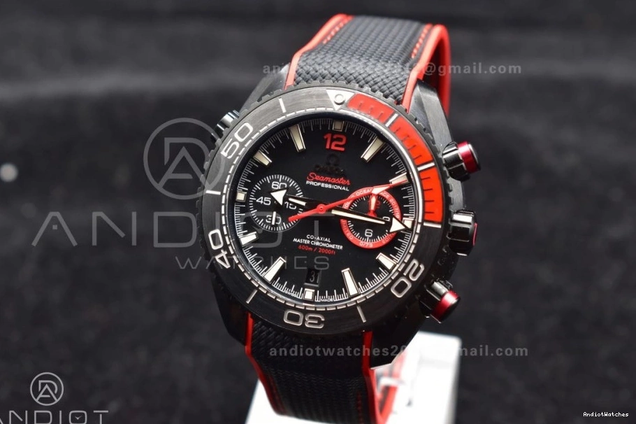 2017 Best OM Factory Volvo Deep Chronograph Omega Subdial Ocean 2018 Edition  Black Race Ocean Planet WellDesigned Counter 3:00 Edition with 936 0522